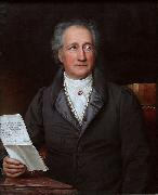 Joseph Karl Stieler Johann Wolfgang von Goethe at age 69 oil on canvas